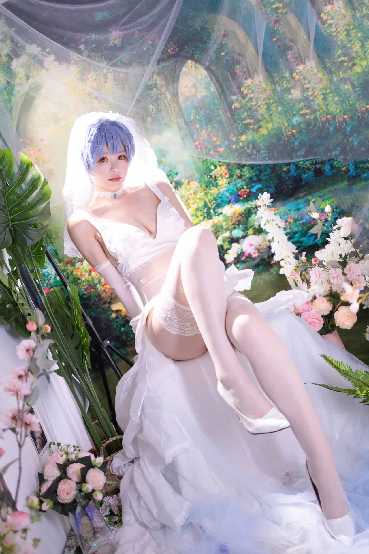 星黛鹿鹿（千反田鹿子） - EVA 绫波丽 花嫁-erohere33.webp