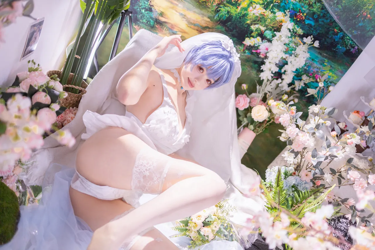 星黛鹿鹿（千反田鹿子） - EVA 绫波丽 花嫁-erohere34.webp