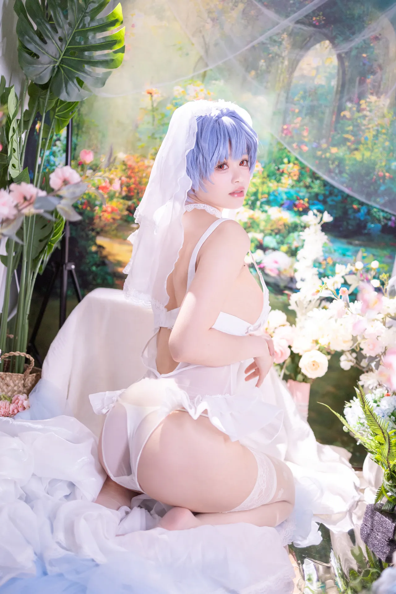 星黛鹿鹿（千反田鹿子） - EVA 绫波丽 花嫁-erohere37.webp