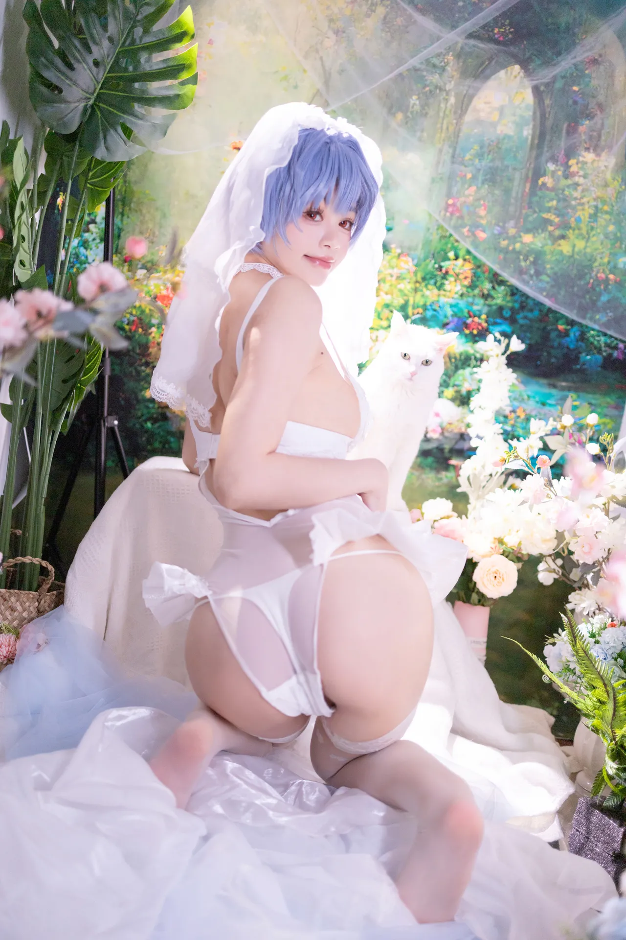 星黛鹿鹿（千反田鹿子） - EVA 绫波丽 花嫁-erohere38.webp