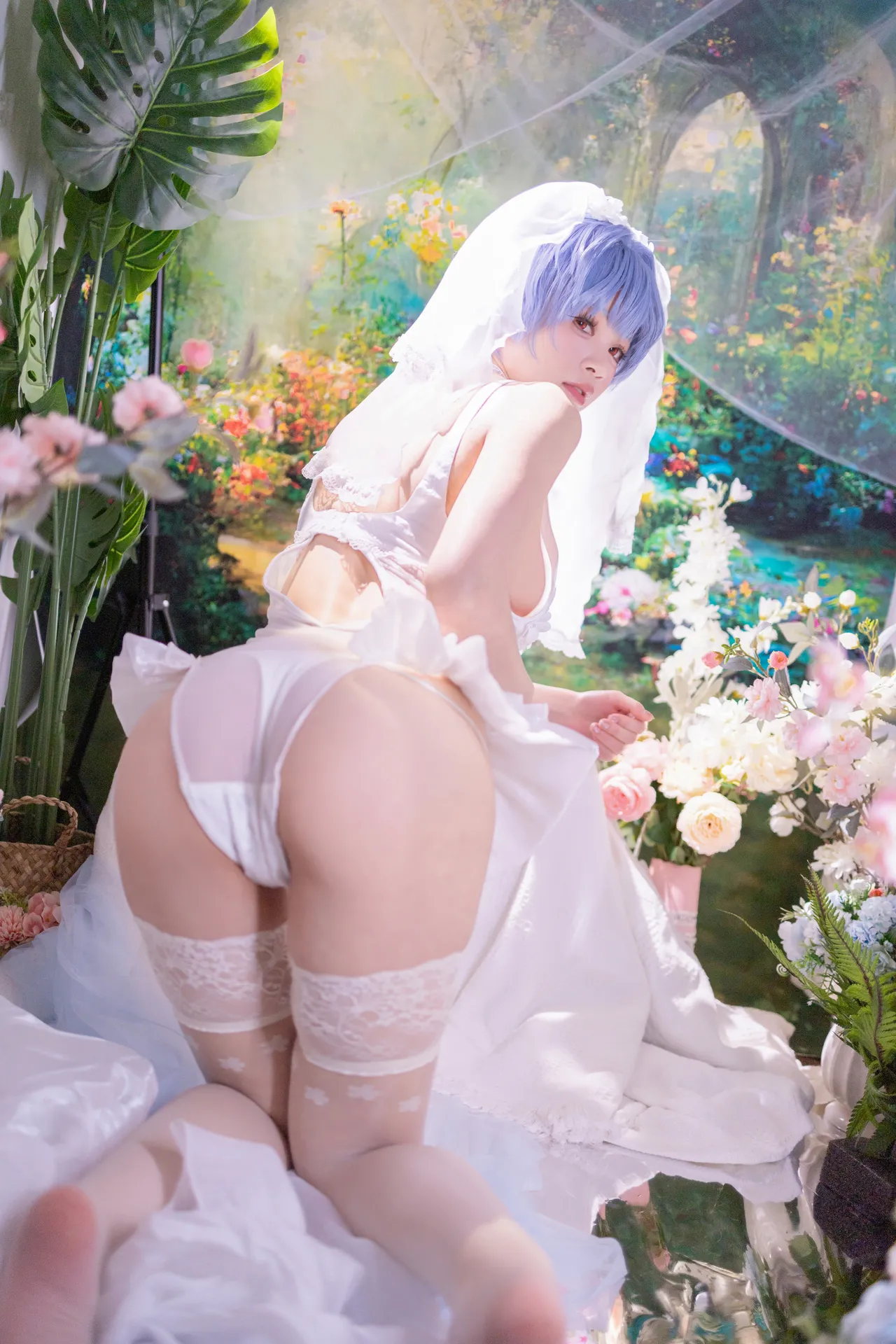星黛鹿鹿（千反田鹿子） - EVA 绫波丽 花嫁-erohere41.webp