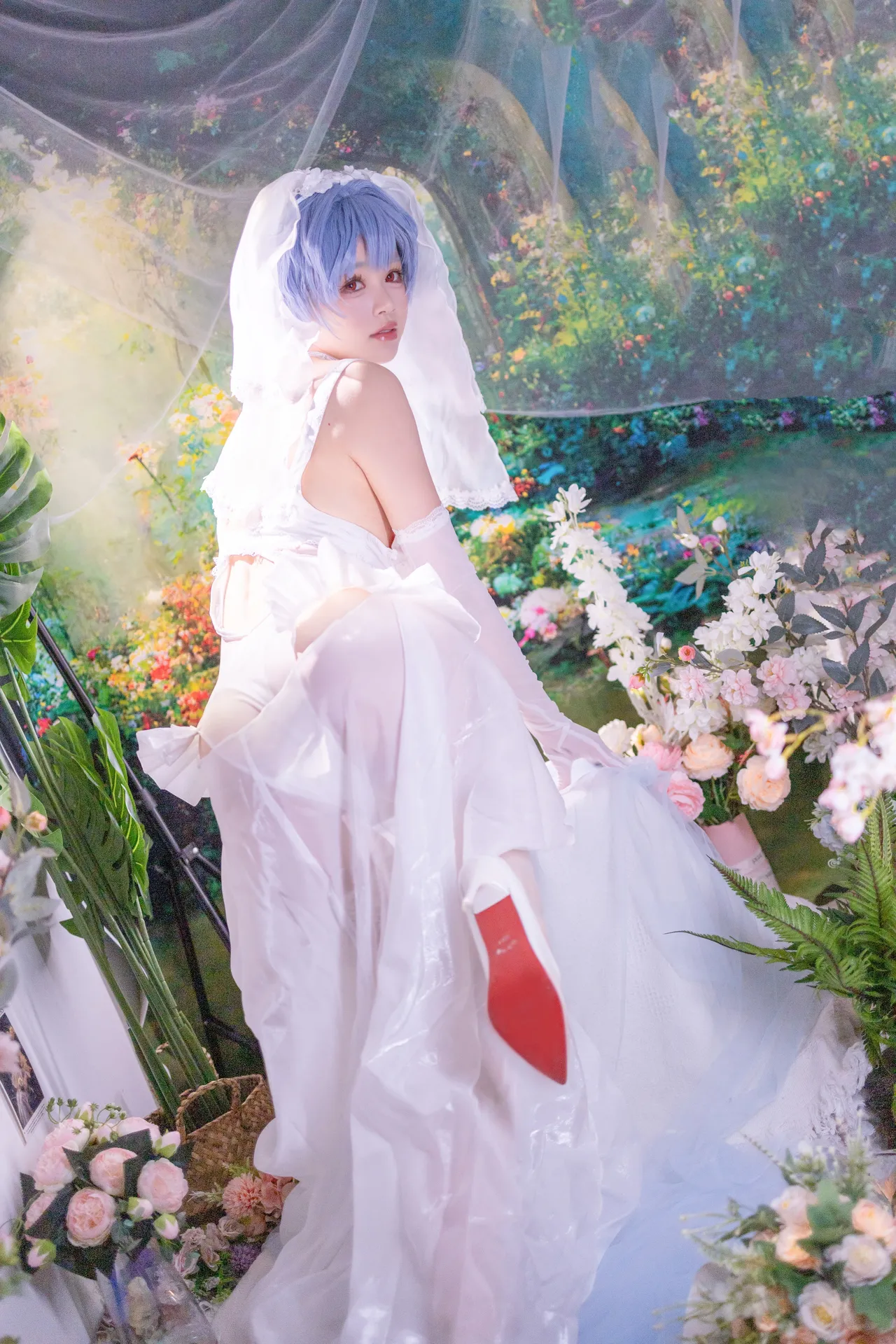 星黛鹿鹿（千反田鹿子） - EVA 绫波丽 花嫁-erohere44.webp