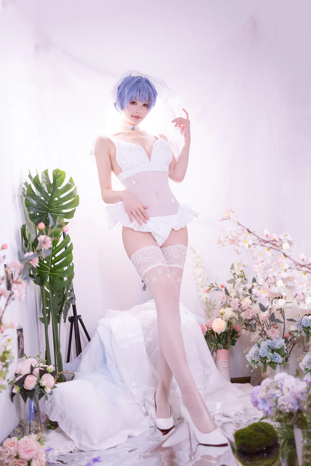 星黛鹿鹿（千反田鹿子） - EVA 绫波丽 花嫁-erohere47.webp