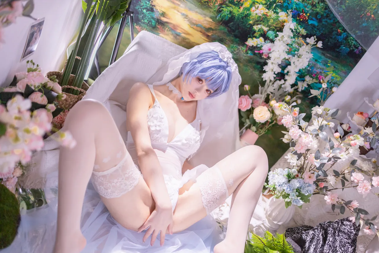 星黛鹿鹿（千反田鹿子） - EVA 绫波丽 花嫁-erohere48.webp