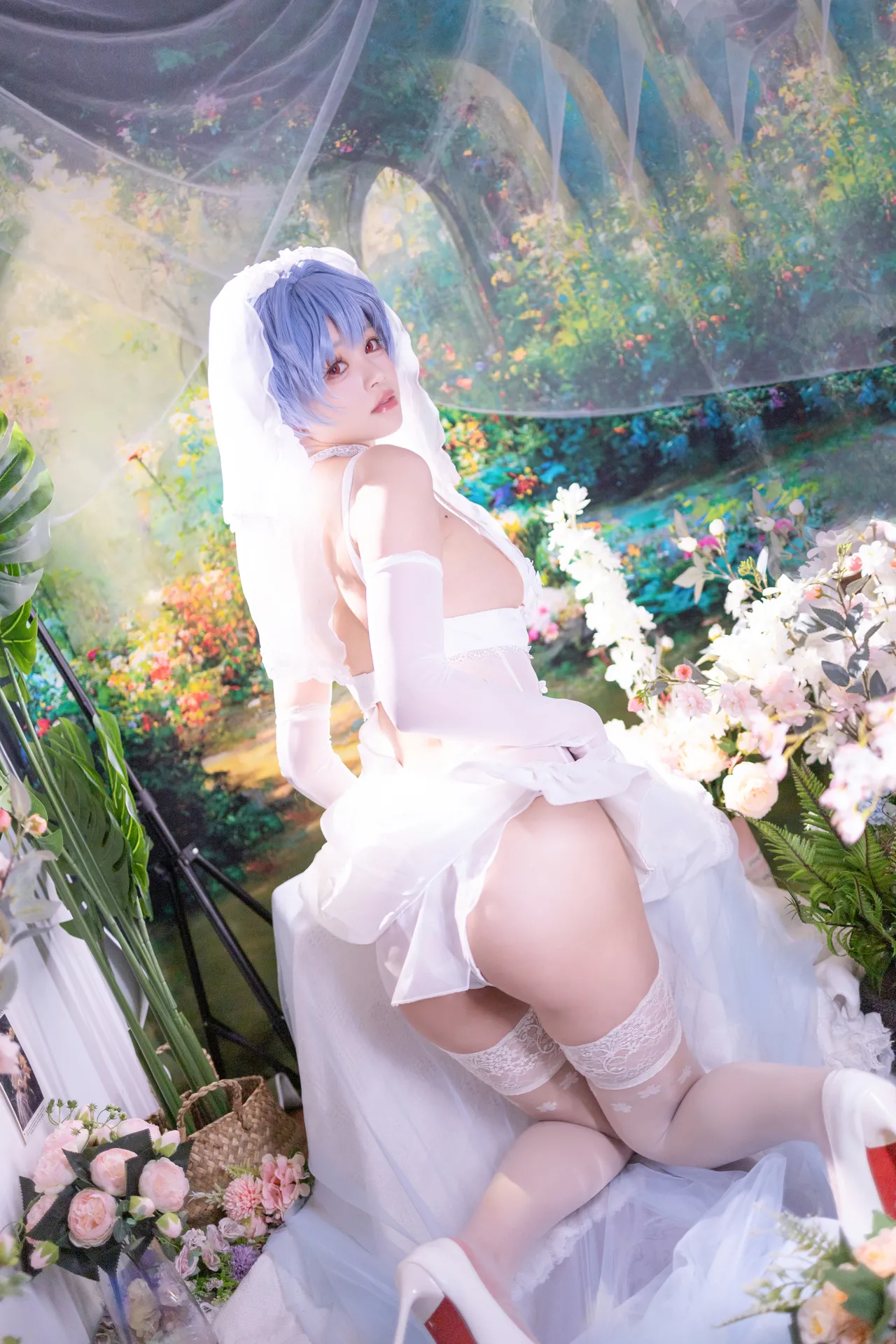 星黛鹿鹿（千反田鹿子） - EVA 绫波丽 花嫁-erohere49.webp