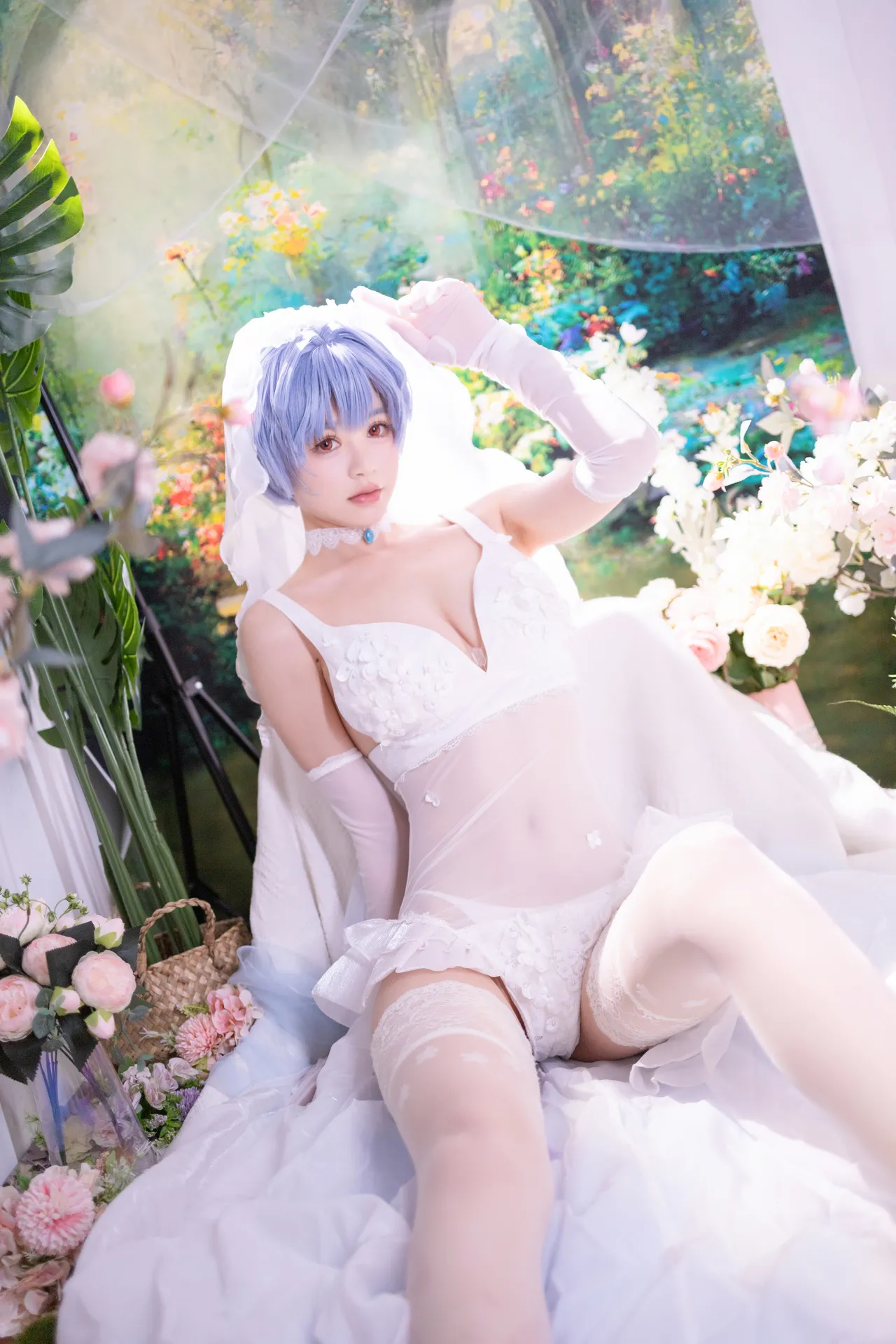 星黛鹿鹿（千反田鹿子） - EVA 绫波丽 花嫁-erohere7.webp