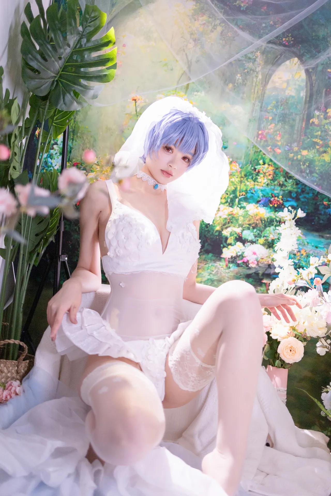 星黛鹿鹿（千反田鹿子） - EVA 绫波丽 花嫁-erohere9.webp