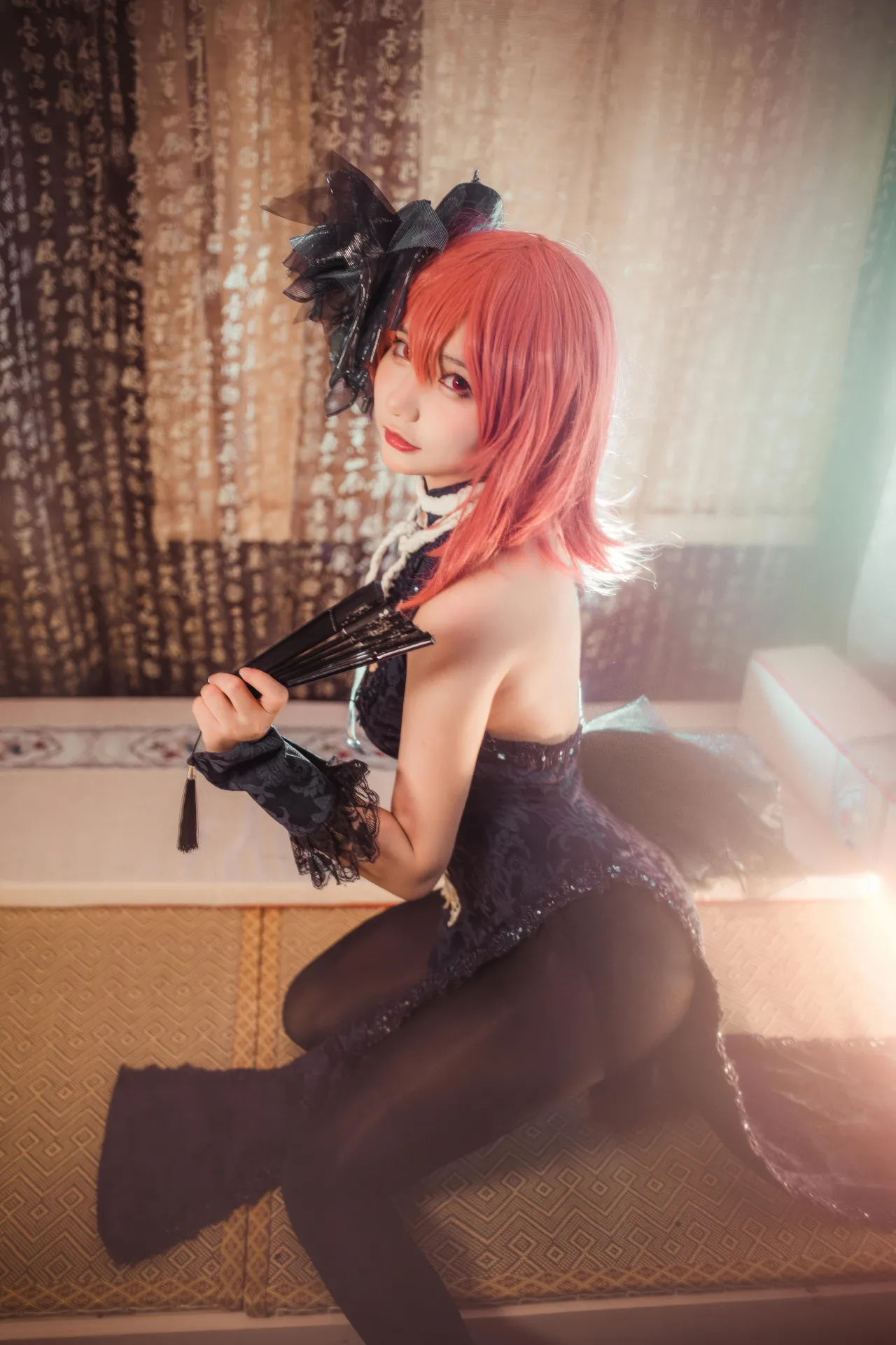 是一只熊仔 - 黑太子旗袍19P-63M-erohere16.webp