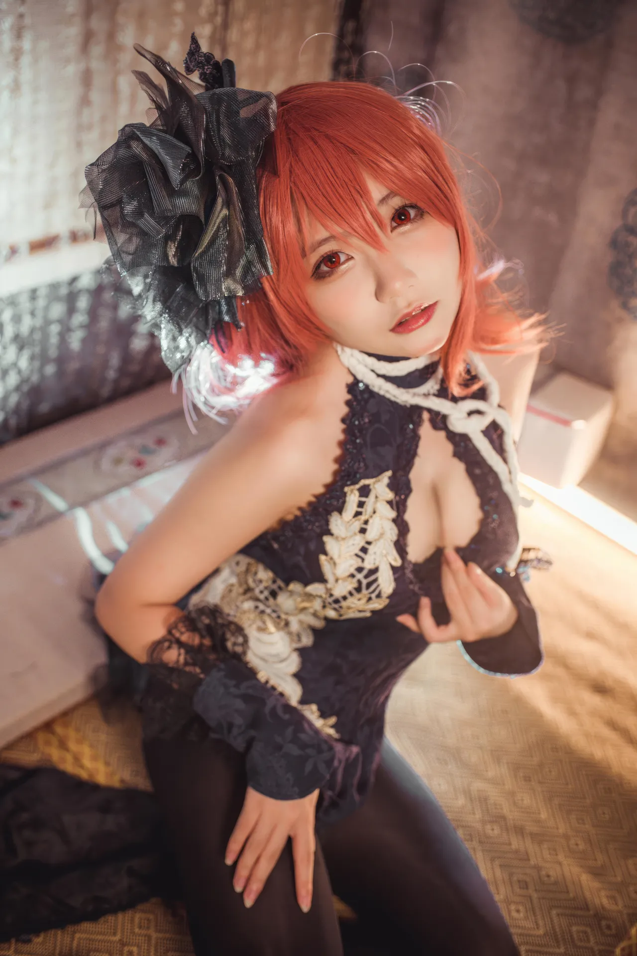 是一只熊仔 - 黑太子旗袍19P-63M-erohere18.webp