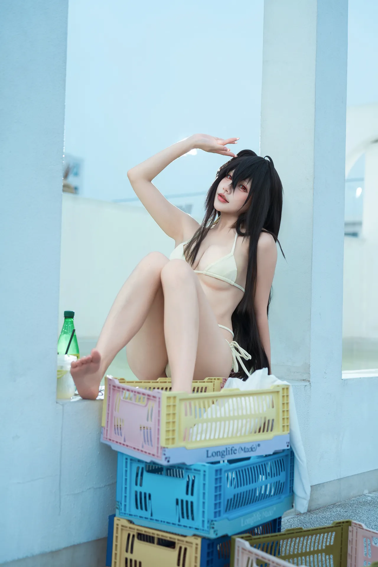 是一只熊仔吗 - 碧蓝航线 大凤 泳装-erohere17.webp