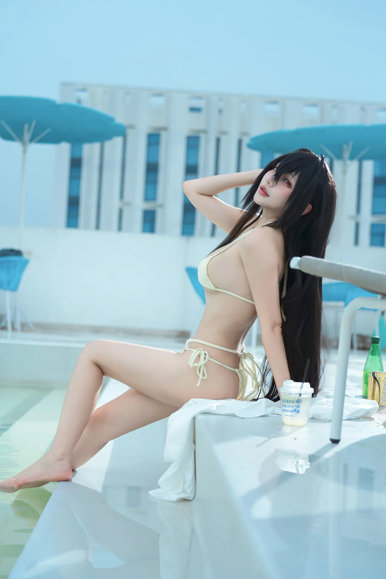 是一只熊仔吗 - 碧蓝航线 大凤 泳装-erohere35.webp