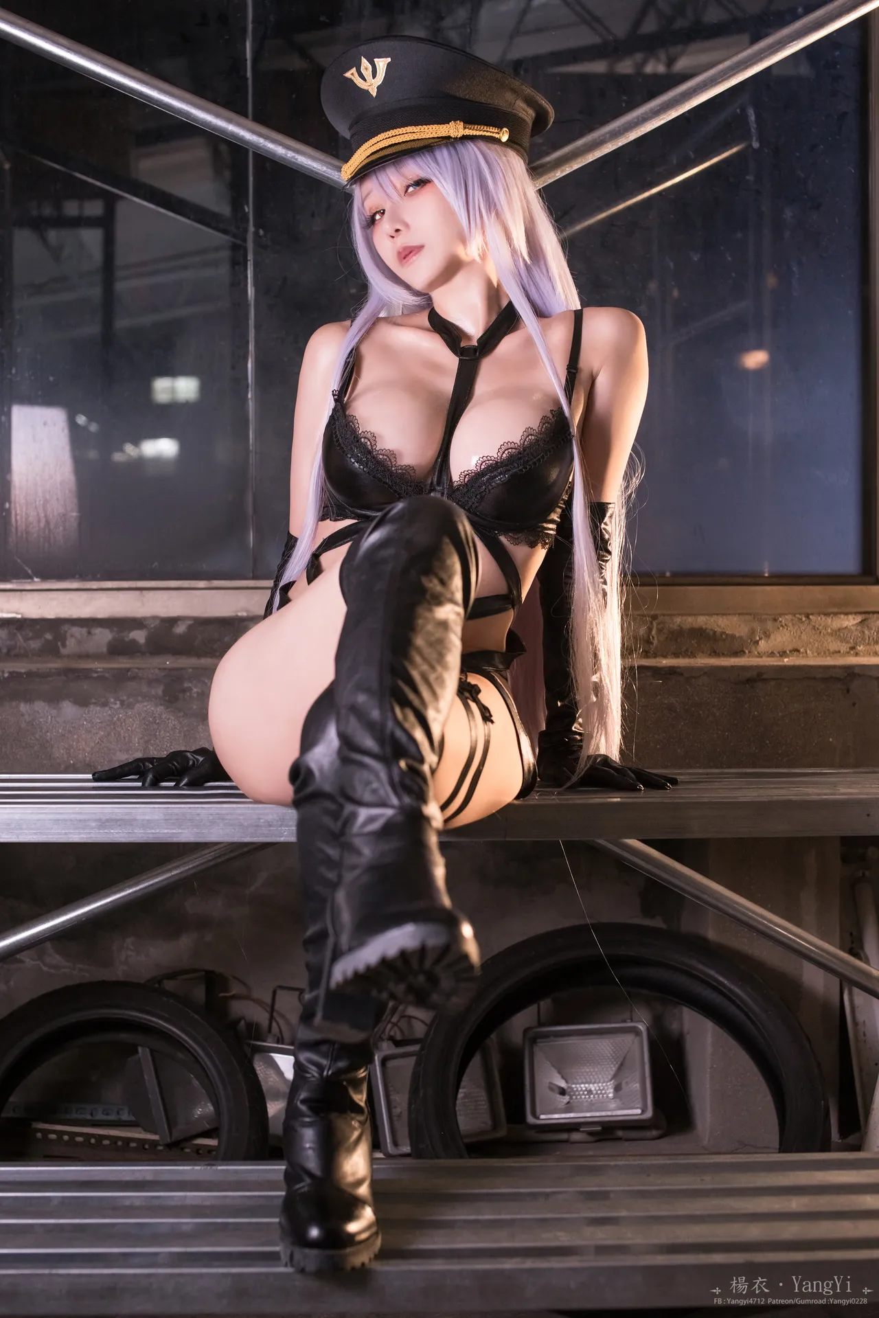杨衣Yangyi 黑山梗菜内衣-erohere16.webp