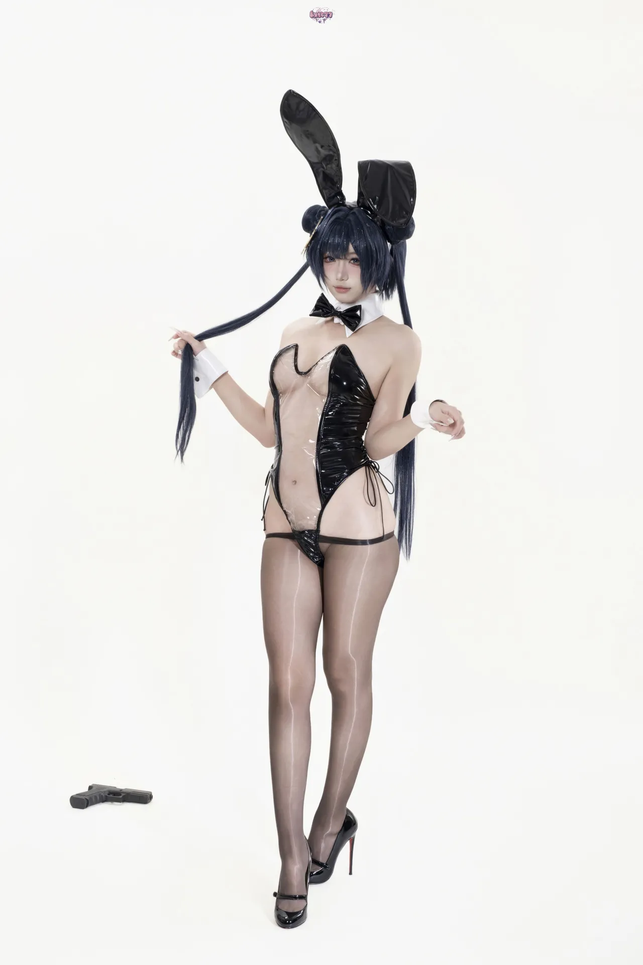 柒柒要乖哦 - 蔚蓝档案 龙华妃咲 兔女郎-erohere8.webp
