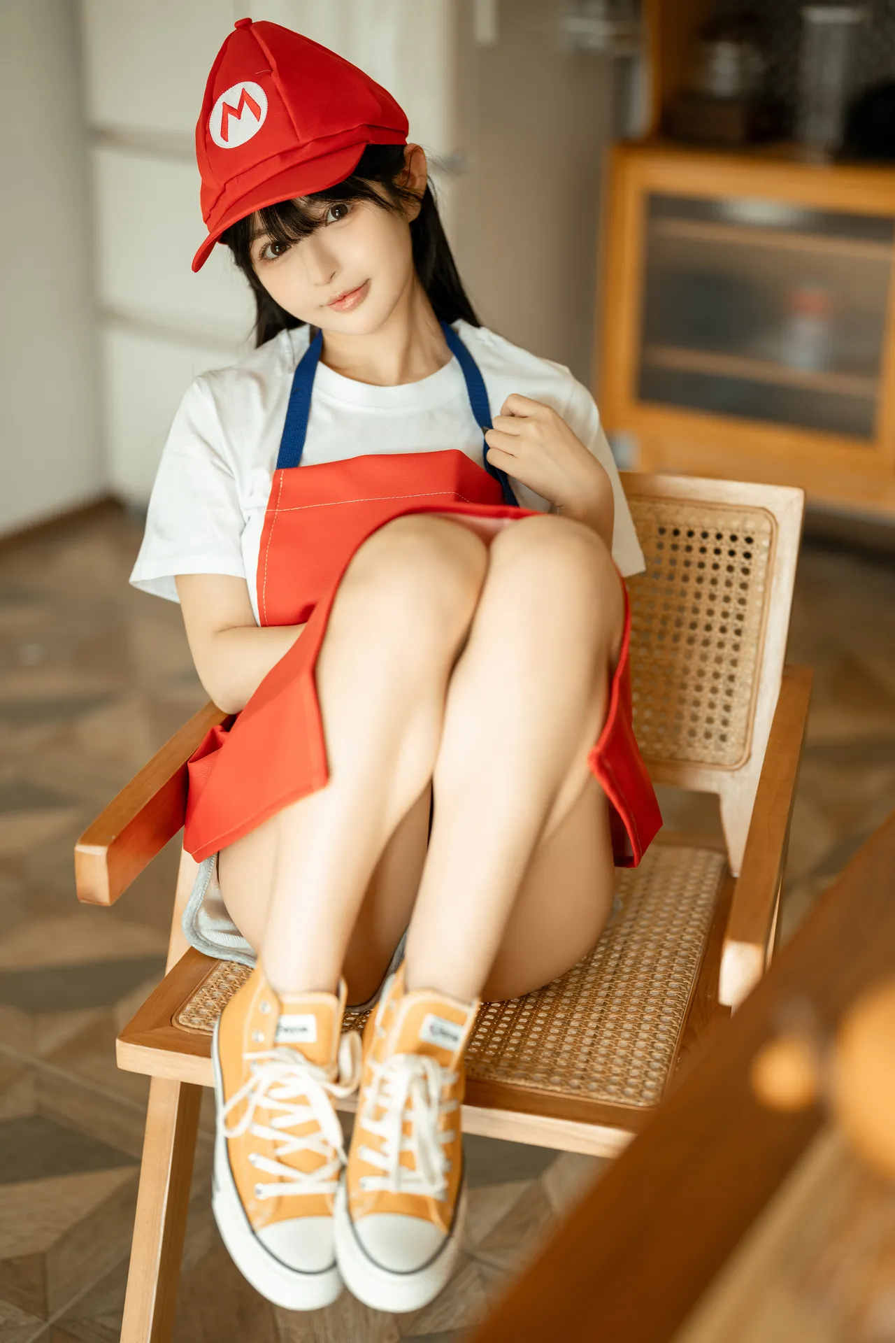 桜井宁宁 - 马里奥围裙-erohere7.webp