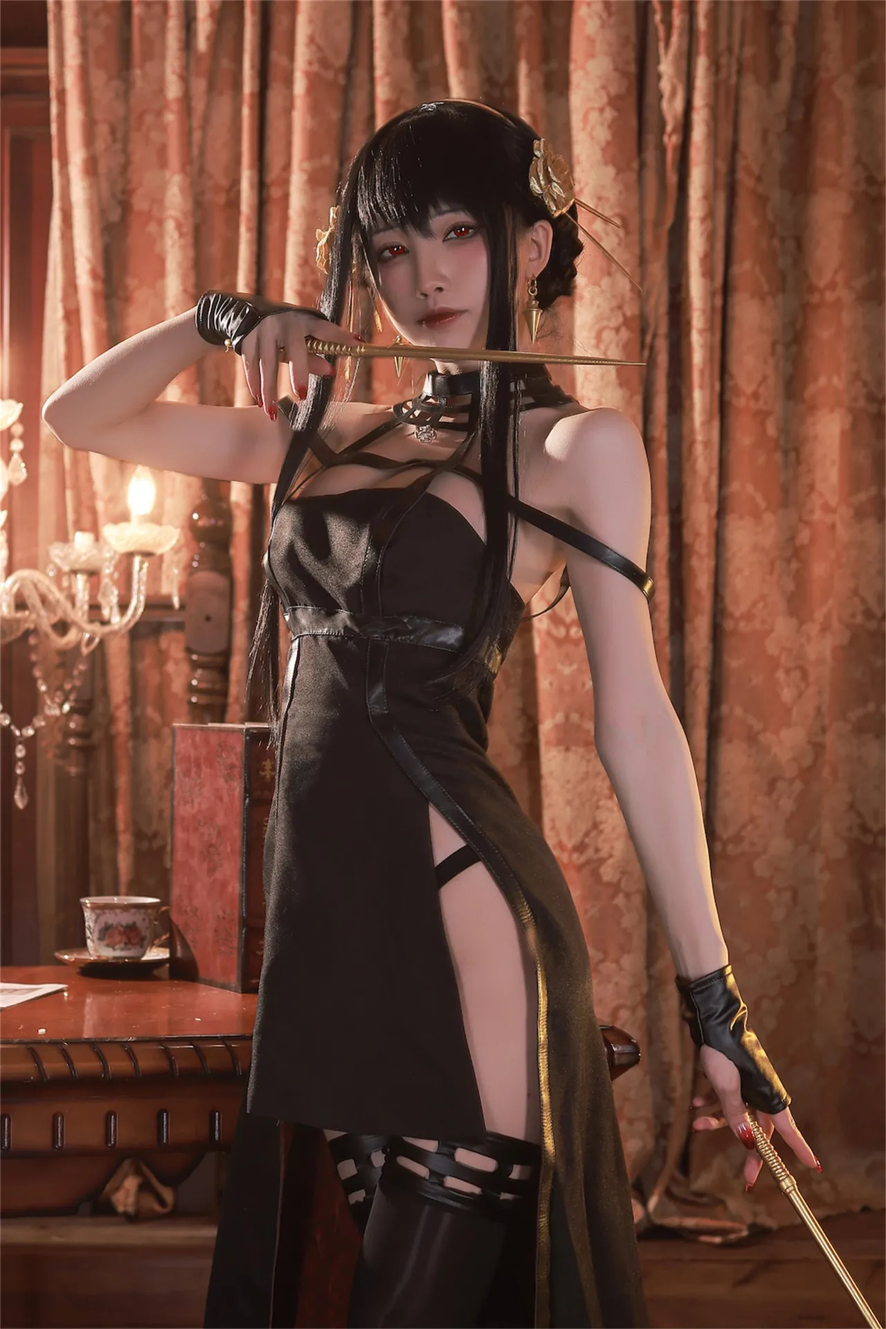 水淼Aqua 约尔 黑礼服