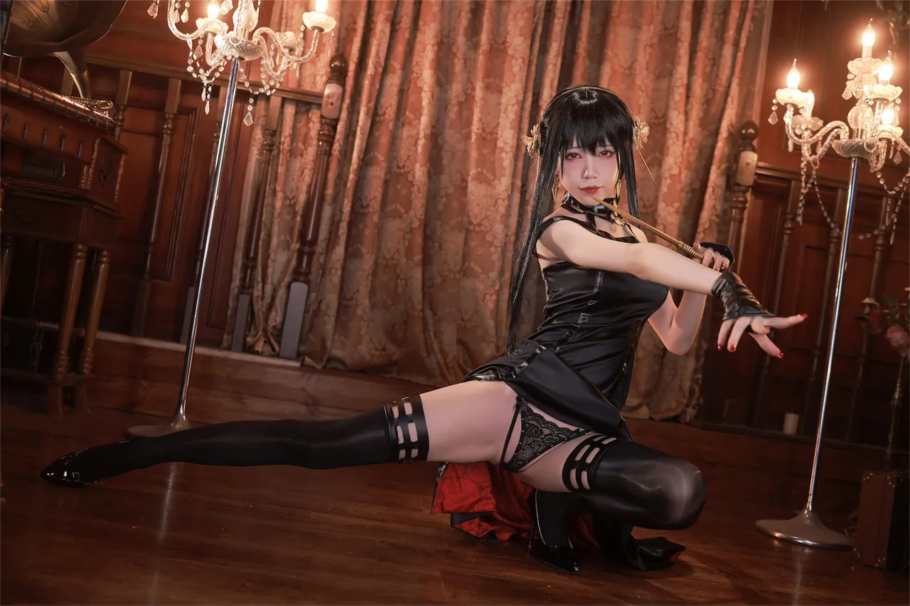 水淼Aqua 约尔 黑礼服-erohere10.webp