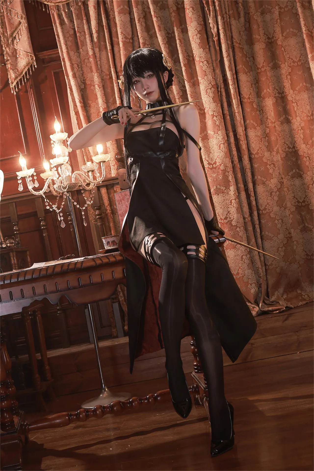 水淼Aqua 约尔 黑礼服-erohere16.webp