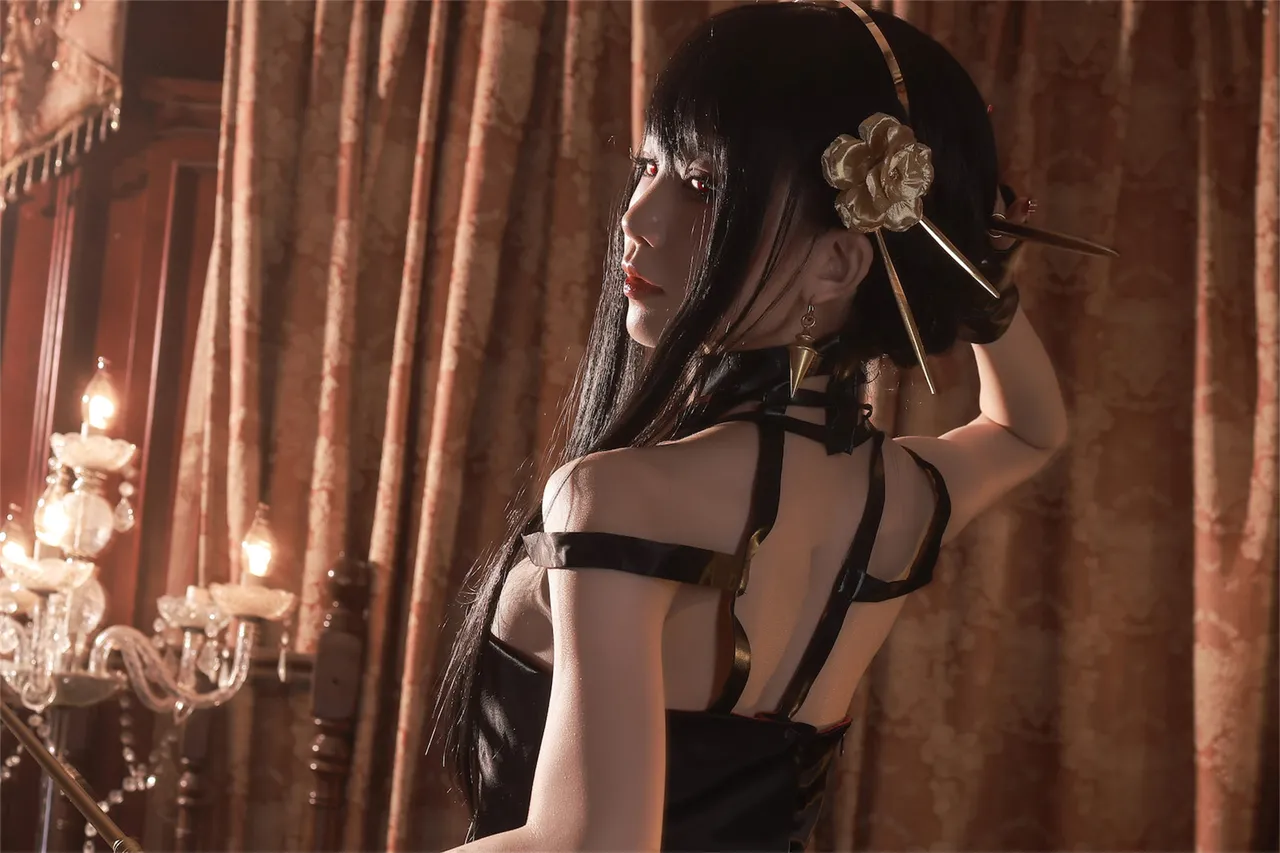 水淼Aqua 约尔 黑礼服-erohere17.webp