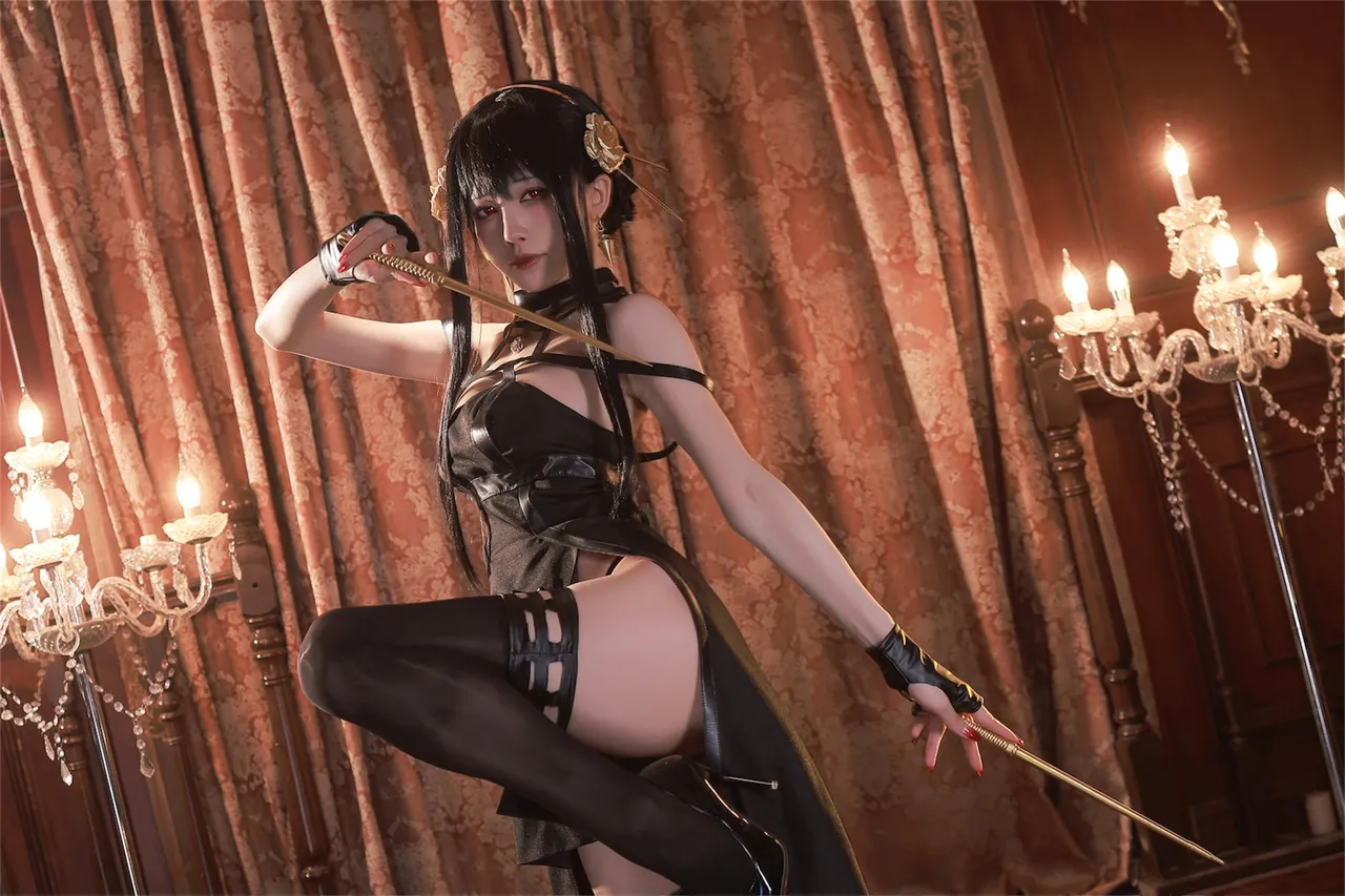 水淼Aqua 约尔 黑礼服-erohere21.webp