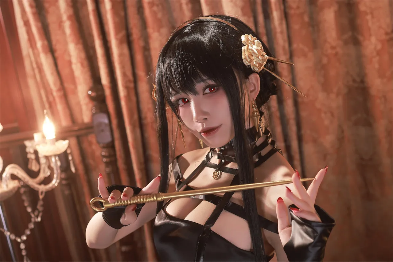水淼Aqua 约尔 黑礼服-erohere23.webp