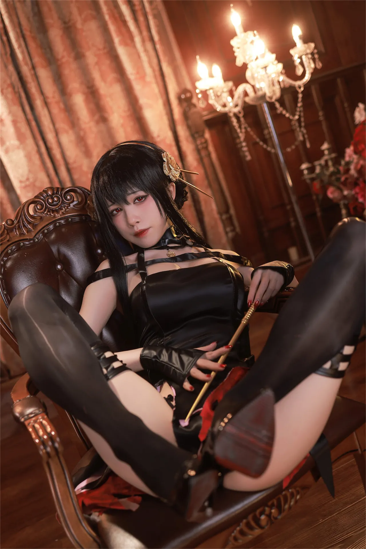 水淼Aqua 约尔 黑礼服-erohere34.webp