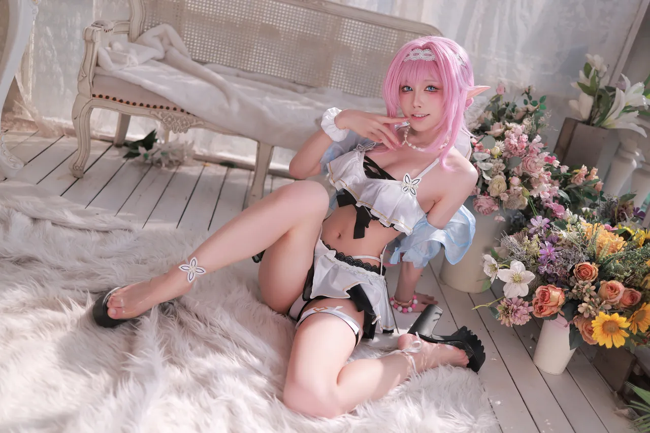 水淼Aqua - Patreon 25.08 T2 Elysia Swimsuit (Honkai Imapct3)-erohere2.webp