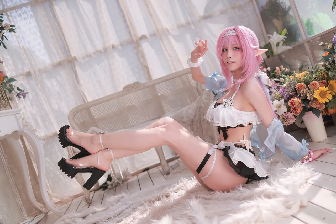 水淼Aqua - Patreon 25.08 T2 Elysia Swimsuit (Honkai Imapct3)-erohere3.webp