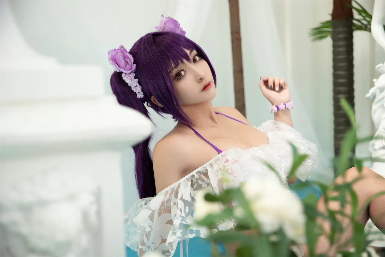 洛璃LoLiSAMA - 斯卡蒂泳装