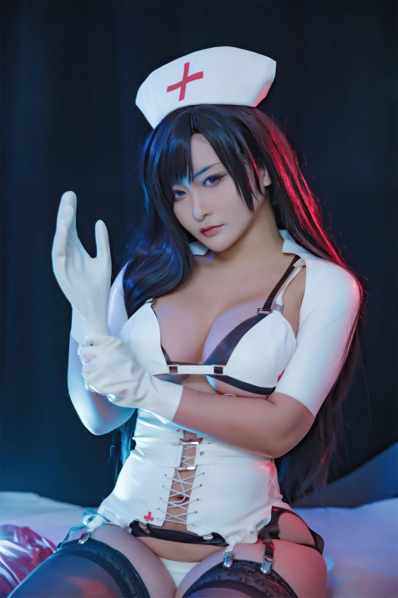洛璃LoLiSAMA - 最终幻想VII 蒂法 护士-erohere8.webp