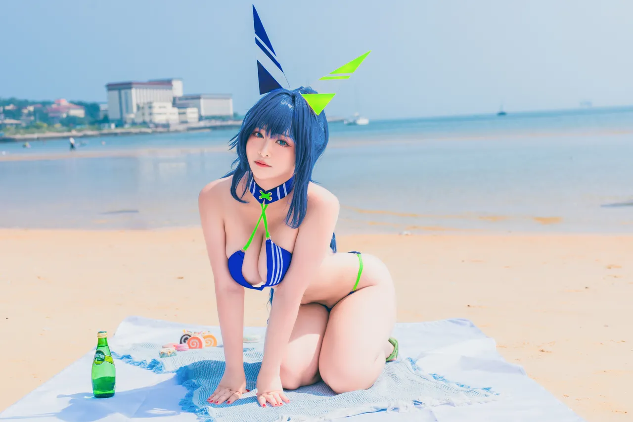 洛璃LoLiSAMA - 热恋的盛夏 花园泳装-erohere10.webp