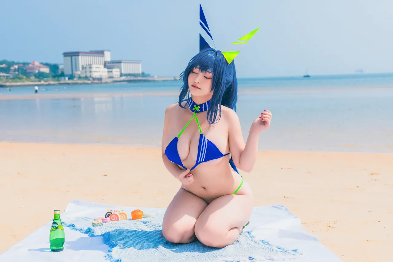 洛璃LoLiSAMA - 热恋的盛夏 花园泳装-erohere11.webp