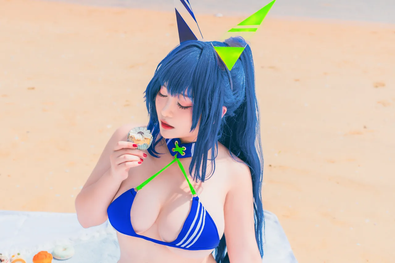 洛璃LoLiSAMA - 热恋的盛夏 花园泳装-erohere13.webp