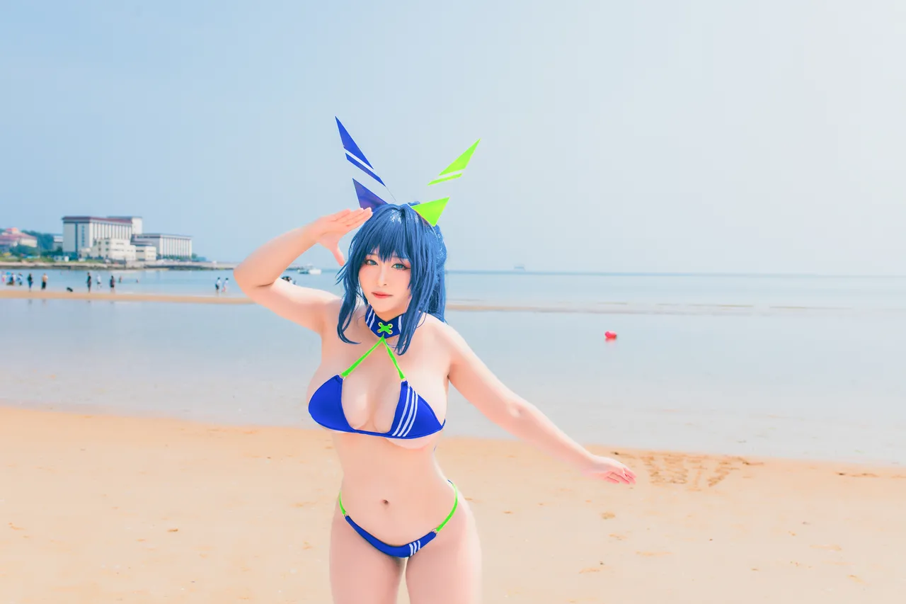 洛璃LoLiSAMA - 热恋的盛夏 花园泳装-erohere3.webp