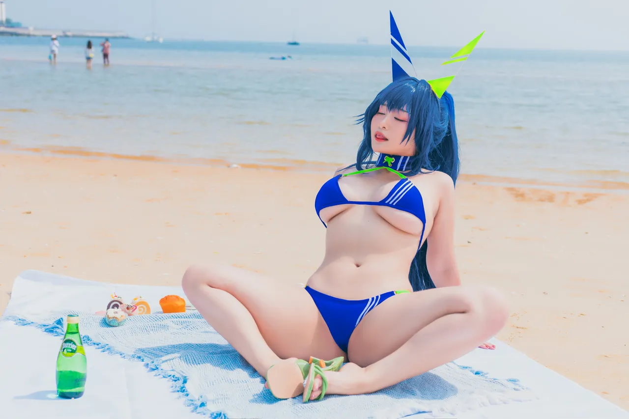 洛璃LoLiSAMA - 热恋的盛夏 花园泳装-erohere40.webp
