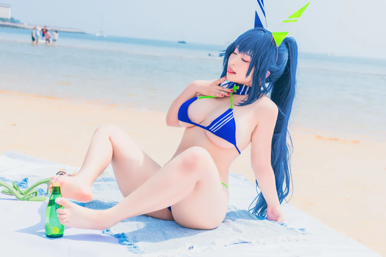 洛璃LoLiSAMA - 热恋的盛夏 花园泳装-erohere43.webp
