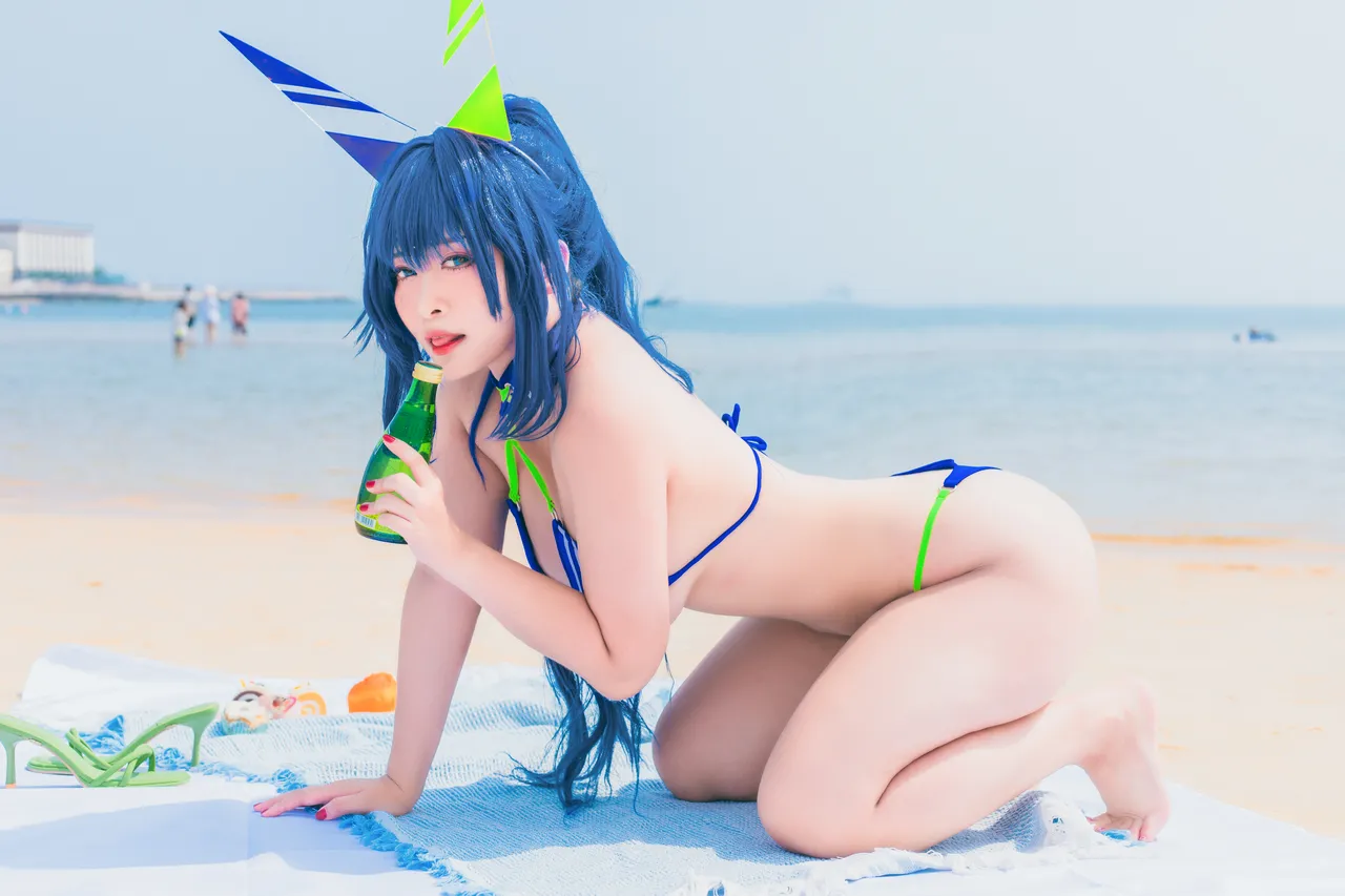 洛璃LoLiSAMA - 热恋的盛夏 花园泳装-erohere45.webp