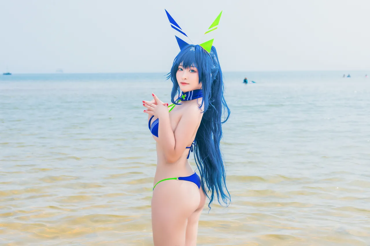 洛璃LoLiSAMA - 热恋的盛夏 花园泳装-erohere46.webp
