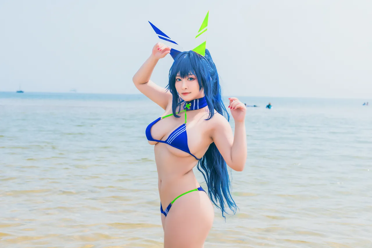 洛璃LoLiSAMA - 热恋的盛夏 花园泳装-erohere47.webp