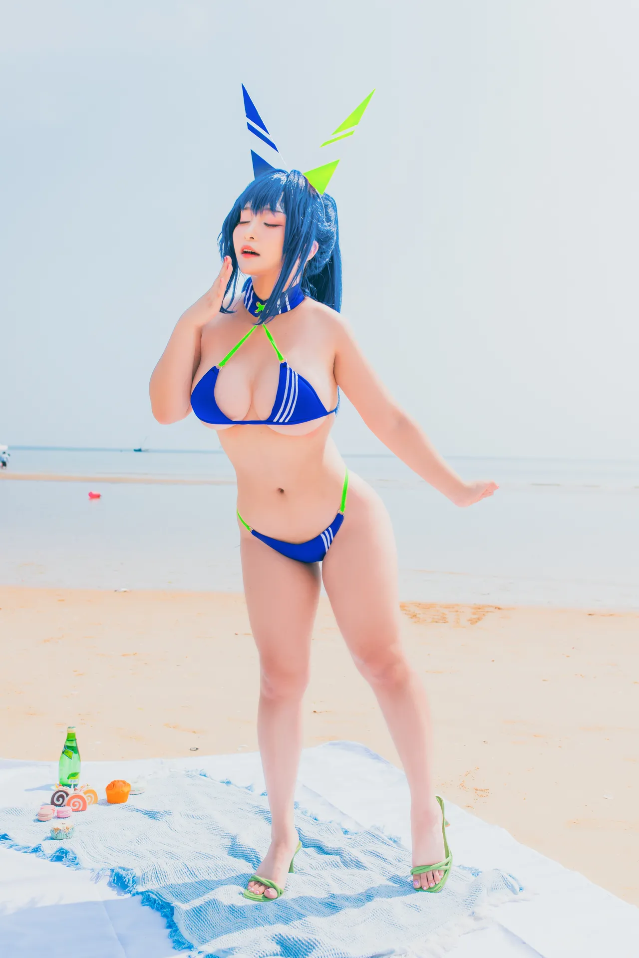 洛璃LoLiSAMA - 热恋的盛夏 花园泳装-erohere5.webp