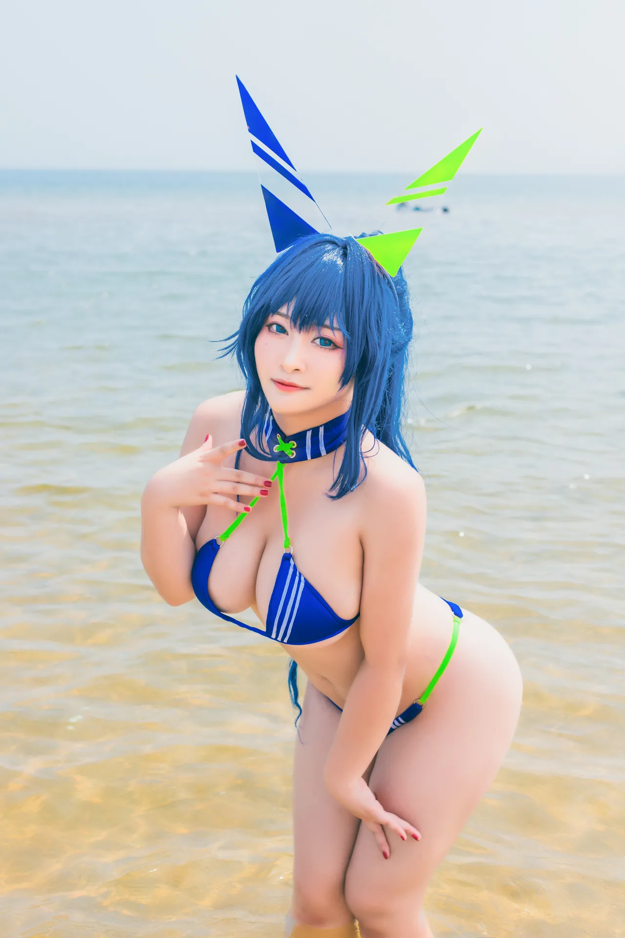 洛璃LoLiSAMA - 热恋的盛夏 花园泳装-erohere51.webp