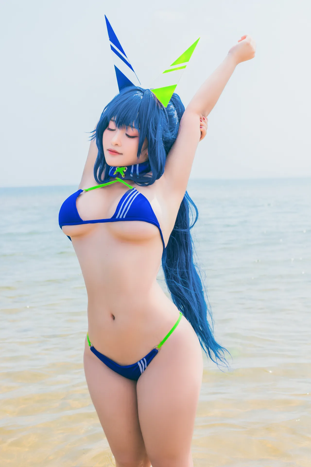 洛璃LoLiSAMA - 热恋的盛夏 花园泳装-erohere54.webp