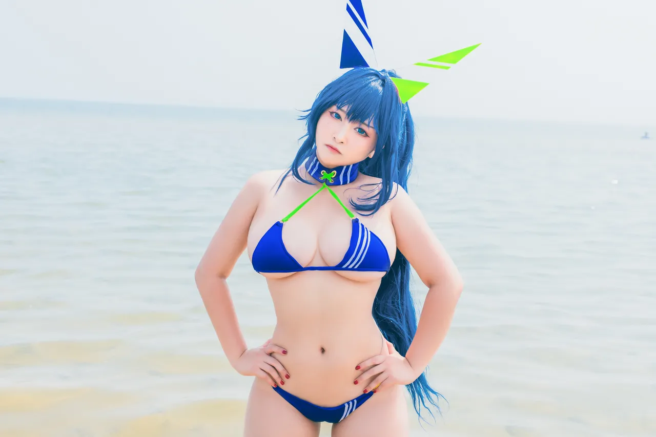 洛璃LoLiSAMA - 热恋的盛夏 花园泳装-erohere59.webp