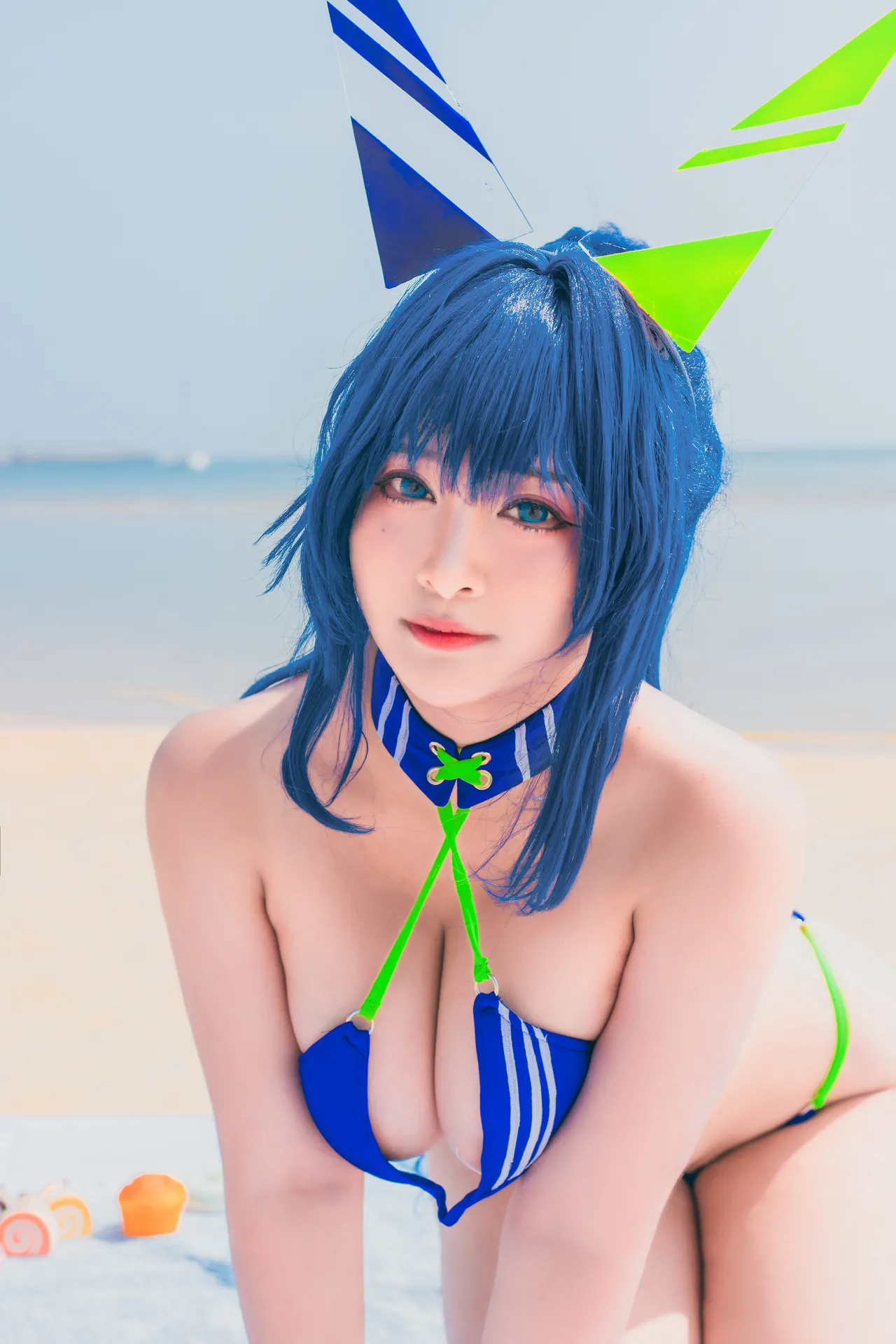 洛璃LoLiSAMA - 热恋的盛夏 花园泳装-erohere9.webp