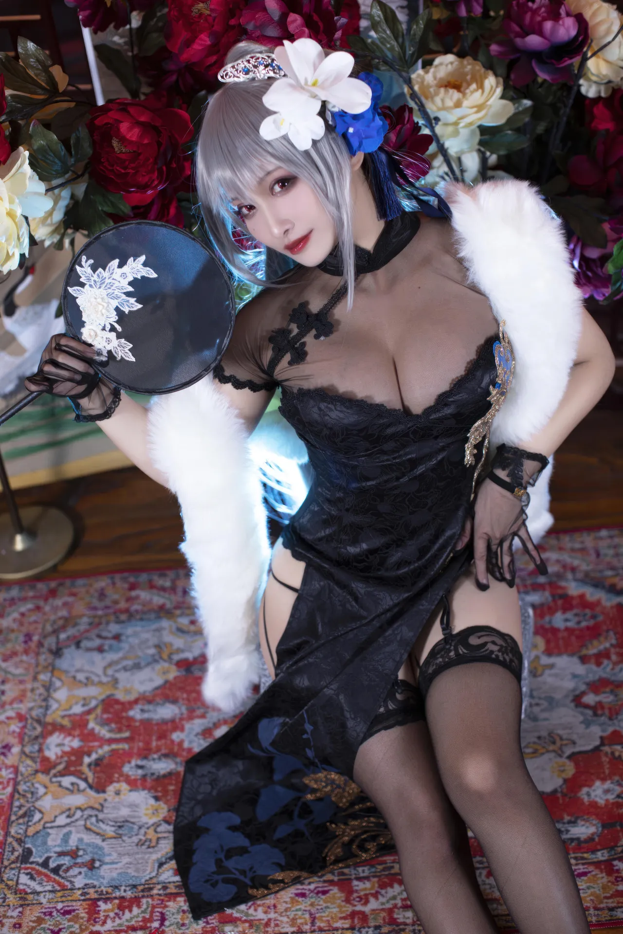 洛璃LoLiSAMA - Azur Lane 路易九世旗袍-erohere10.webp