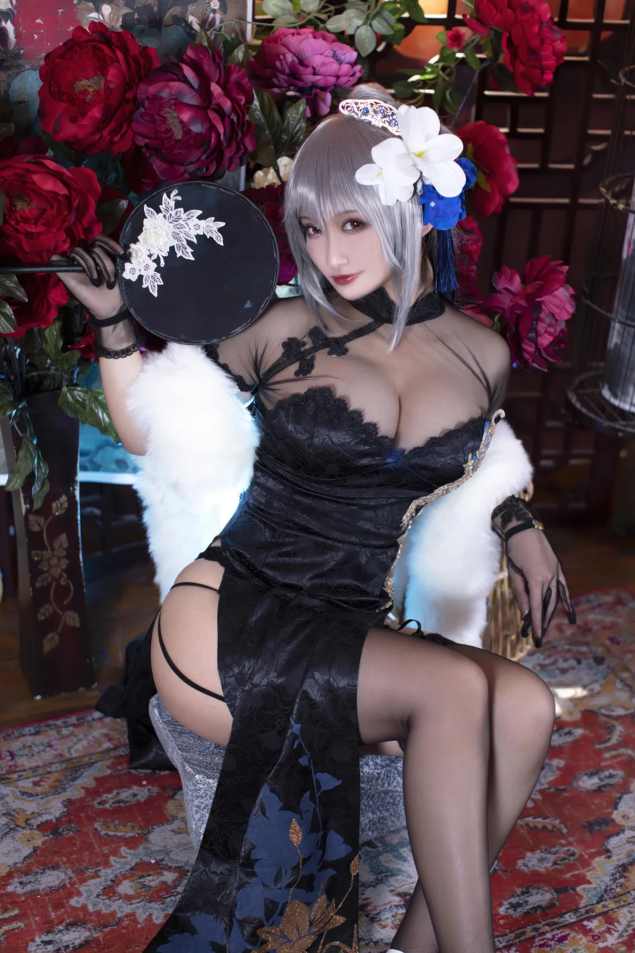 洛璃LoLiSAMA - Azur Lane 路易九世旗袍-erohere11.webp