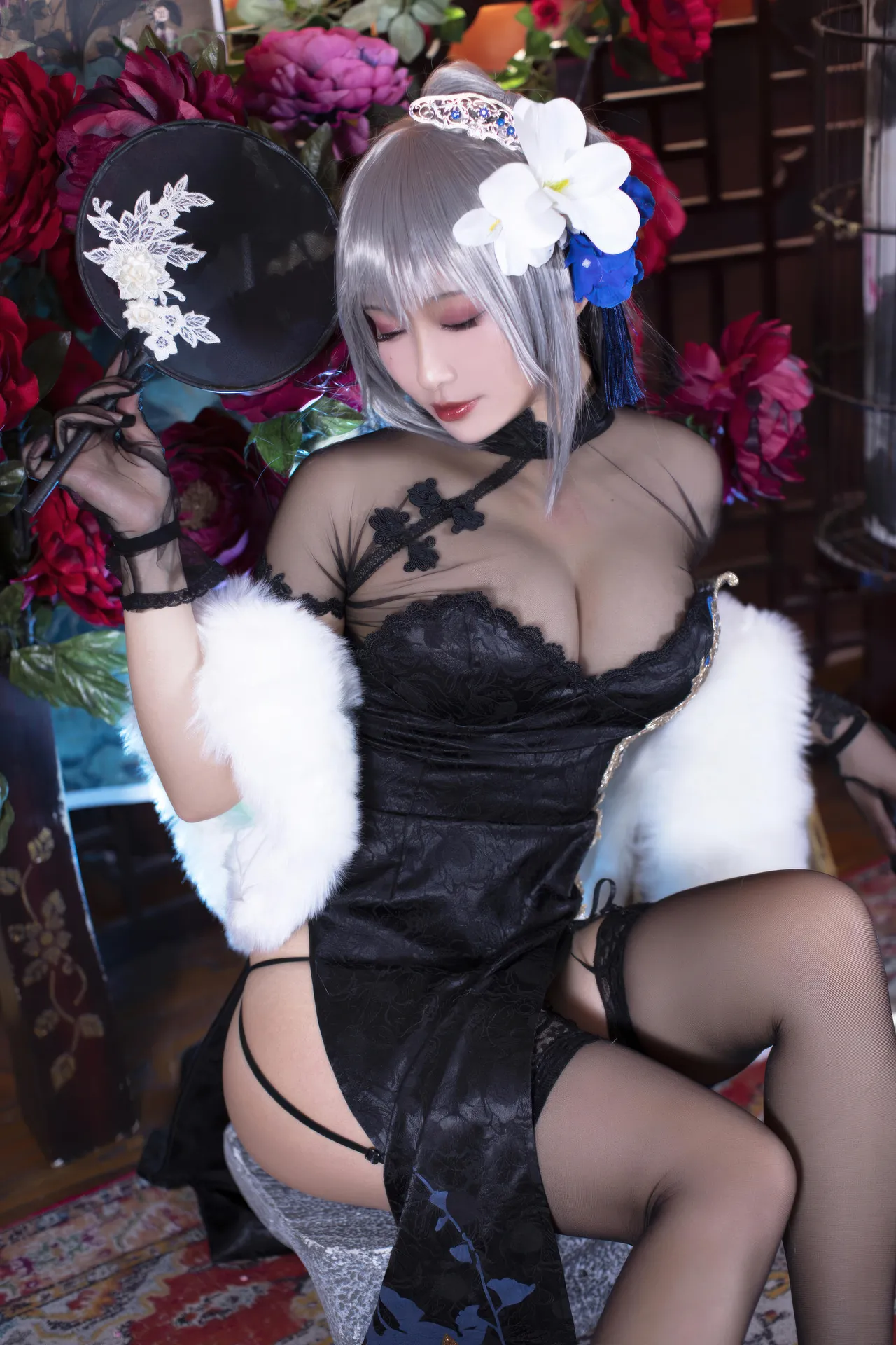 洛璃LoLiSAMA - Azur Lane 路易九世旗袍-erohere14.webp