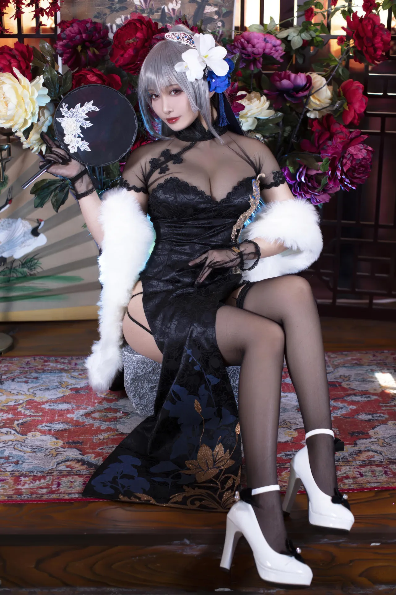 洛璃LoLiSAMA - Azur Lane 路易九世旗袍-erohere2.webp