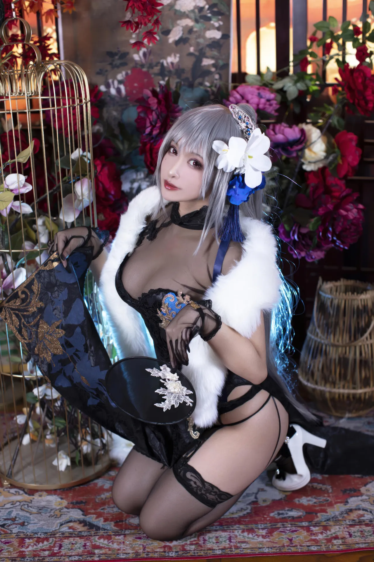 洛璃LoLiSAMA - Azur Lane 路易九世旗袍-erohere23.webp