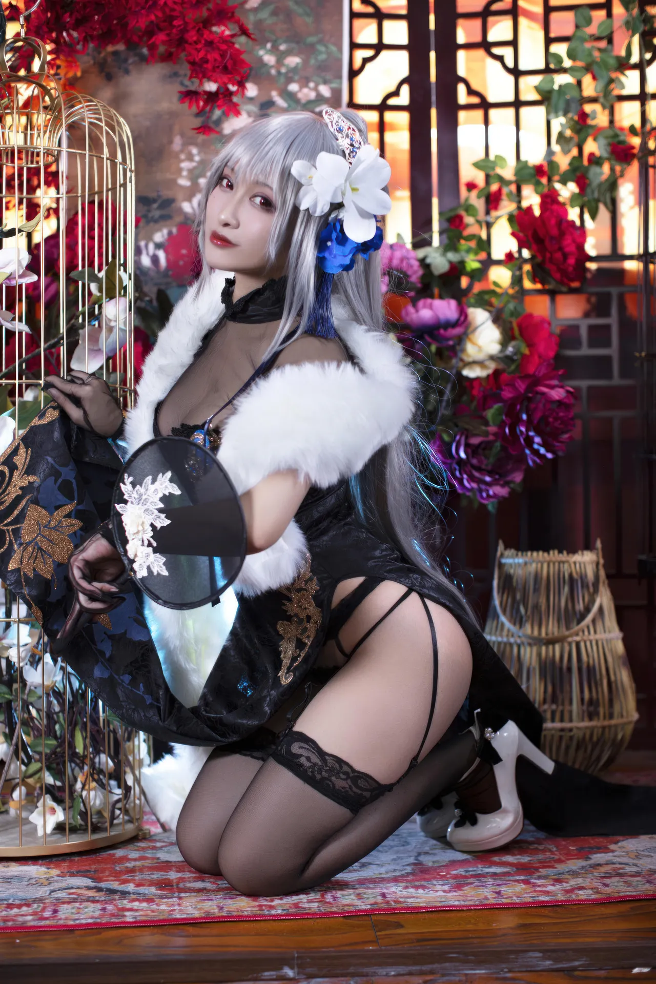 洛璃LoLiSAMA - Azur Lane 路易九世旗袍-erohere24.webp