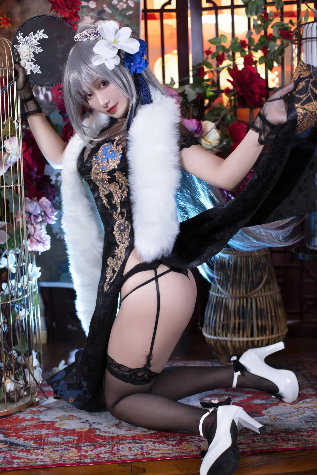 洛璃LoLiSAMA - Azur Lane 路易九世旗袍-erohere26.webp